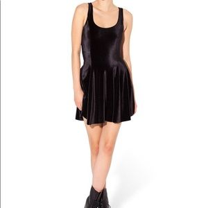 Blackmilk velvet evil skater dress